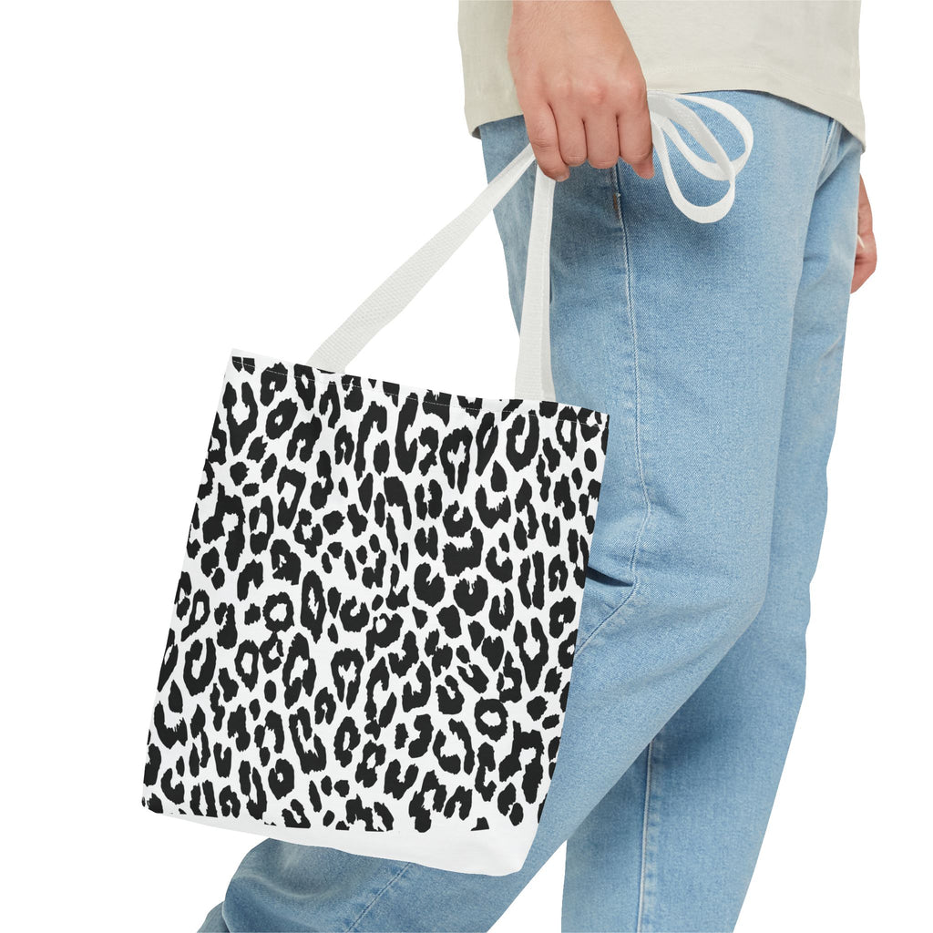 Chic Leopard Print Tote Bag, Stylish Grocery Bag, Trendy Beach Tote, Fashion Accessory, Perfect Gift for Animal Lovers