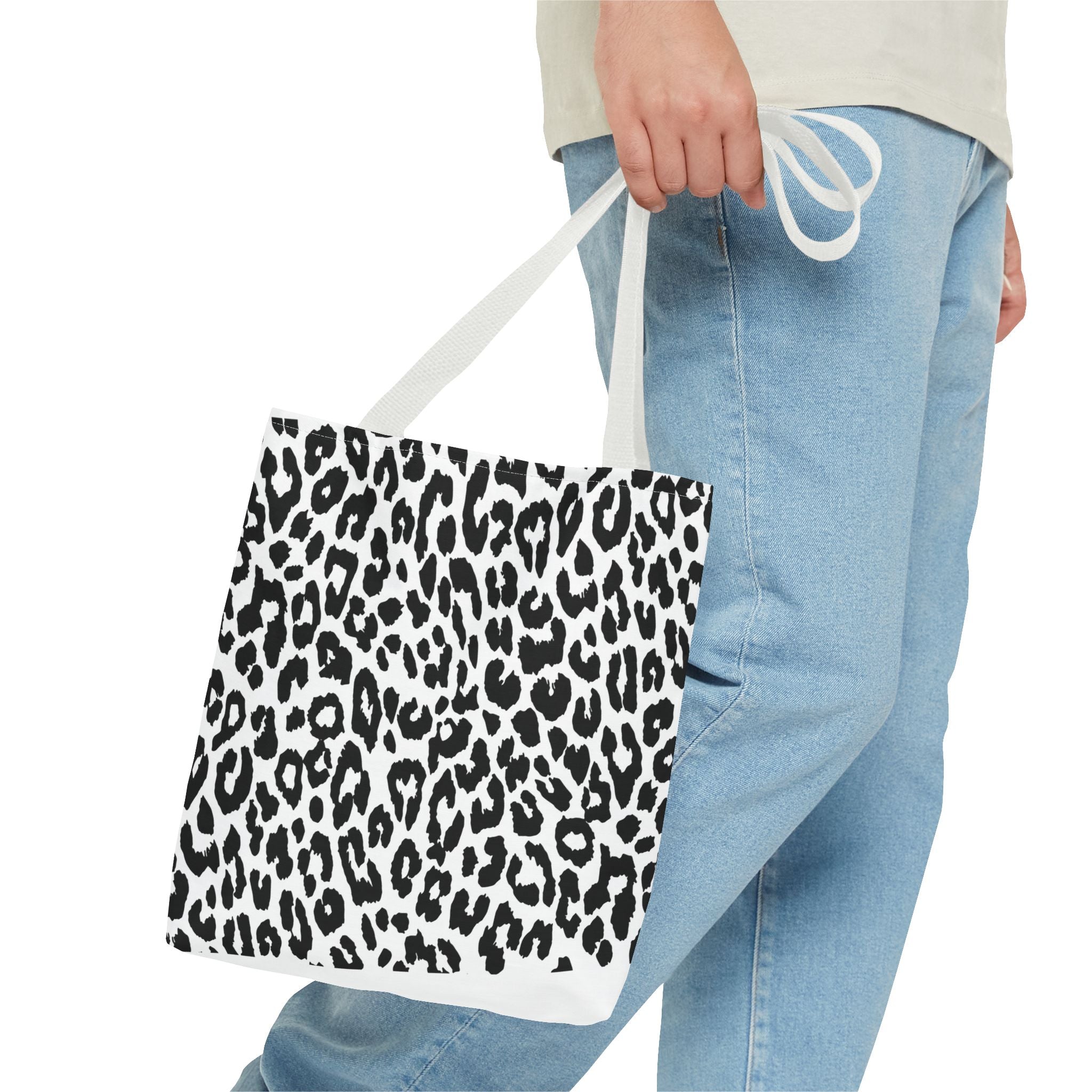 Chic Leopard Print Tote Bag, Stylish Grocery Bag, Trendy Beach Tote, Fashion Accessory, Perfect Gift for Animal Lovers