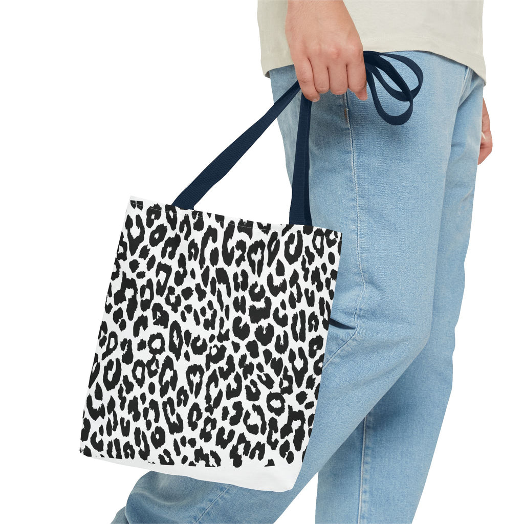 Chic Leopard Print Tote Bag, Stylish Grocery Bag, Trendy Beach Tote, Fashion Accessory, Perfect Gift for Animal Lovers