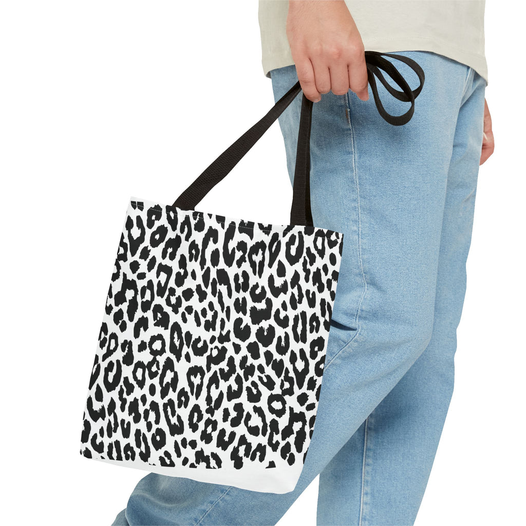 Chic Leopard Print Tote Bag, Stylish Grocery Bag, Trendy Beach Tote, Fashion Accessory, Perfect Gift for Animal Lovers