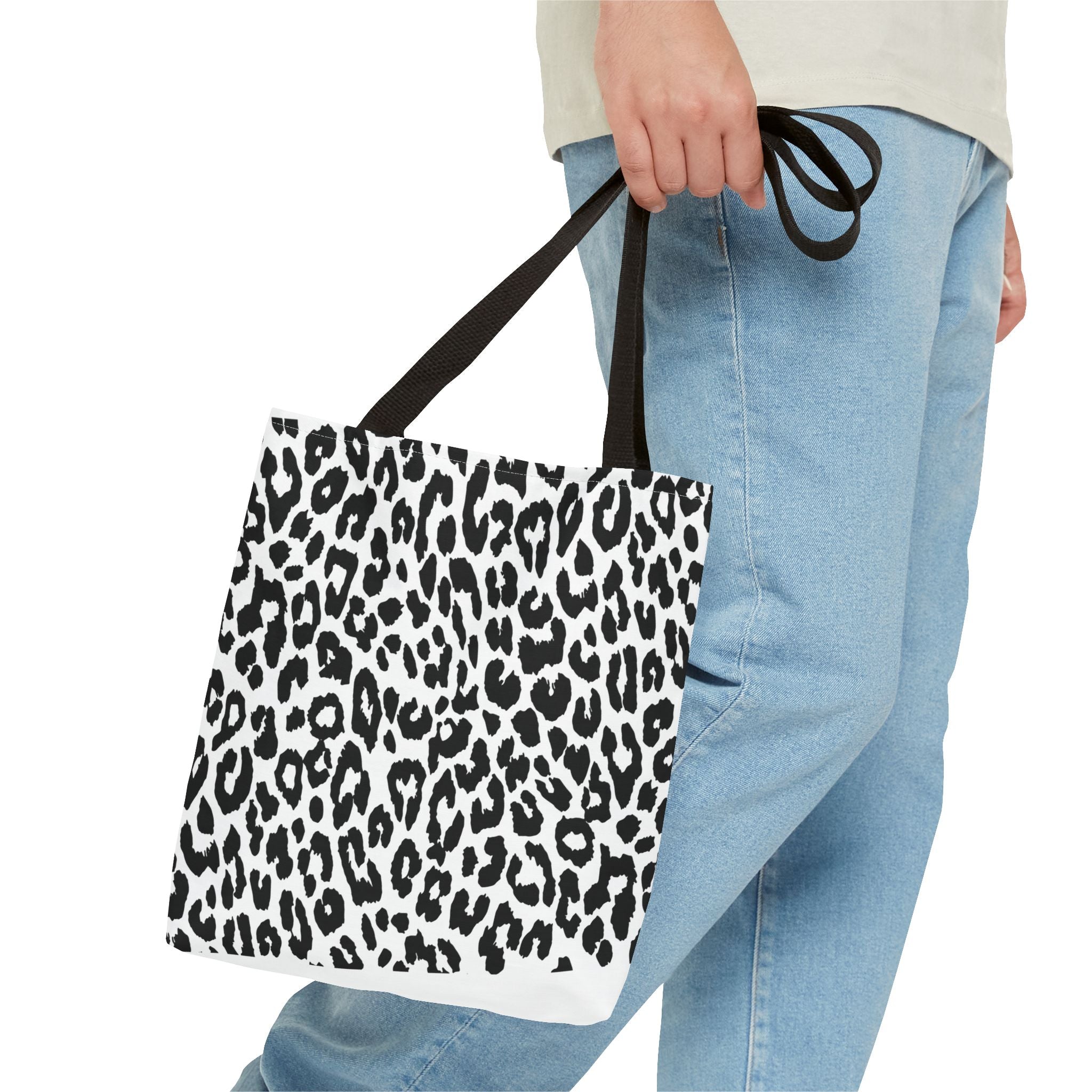 Chic Leopard Print Tote Bag, Stylish Grocery Bag, Trendy Beach Tote, Fashion Accessory, Perfect Gift for Animal Lovers