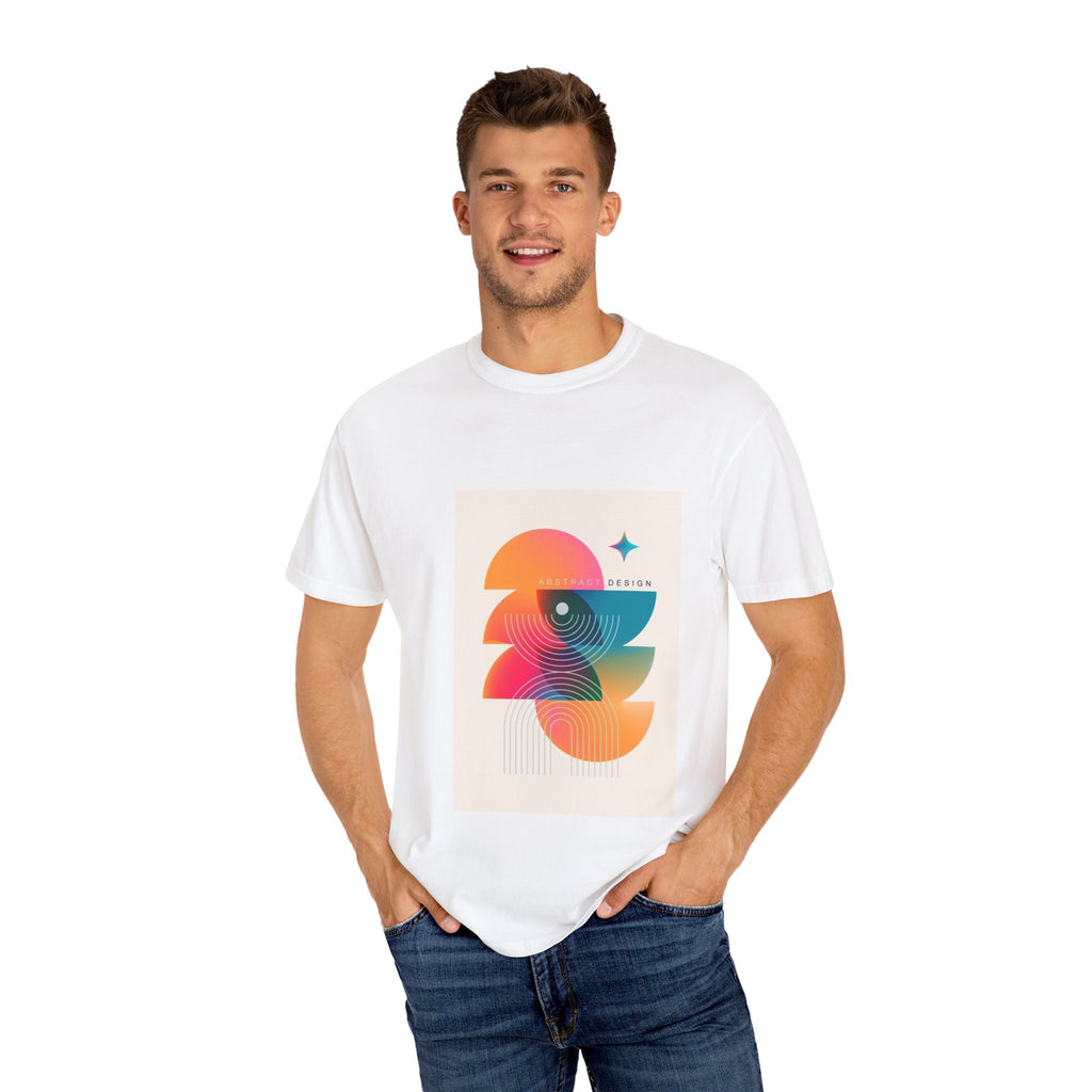 Vibrant Graphic T-shirt, Unisex Tee, Art-Inspired Apparel, Trendy Fashion, Casual Wear, Gift for Art Lovers, Summer Shirt