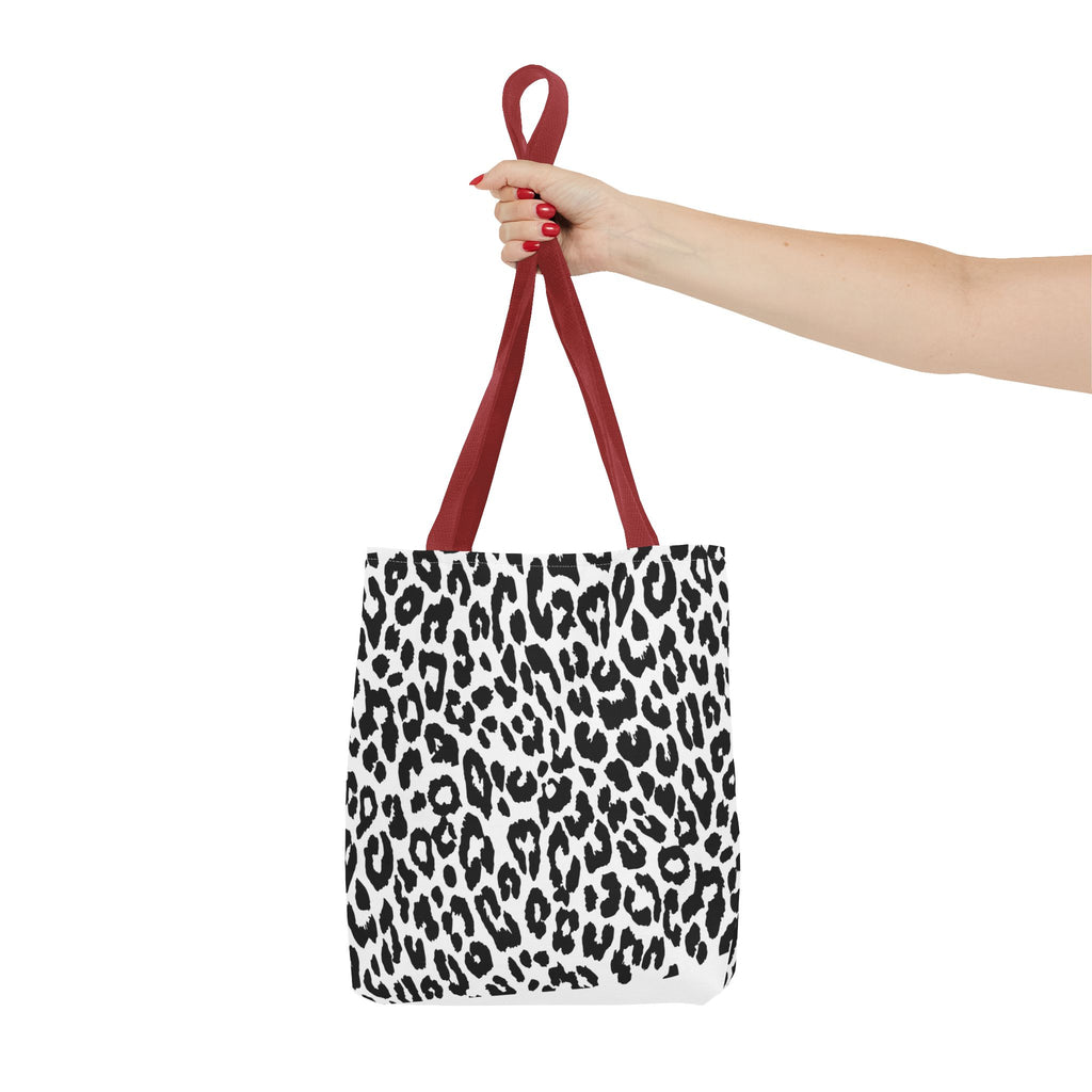 Chic Leopard Print Tote Bag, Stylish Grocery Bag, Trendy Beach Tote, Fashion Accessory, Perfect Gift for Animal Lovers
